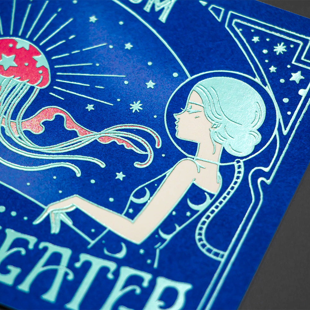 オビワン ポストカード 「JellyfishTheater」