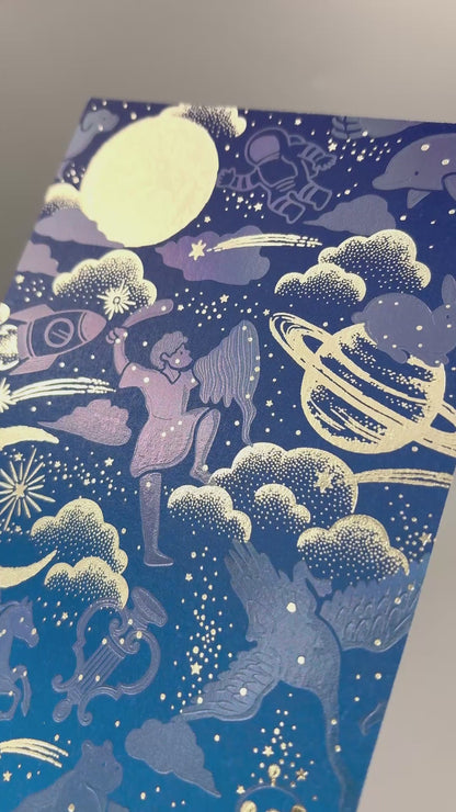 日常をハレの日に ポストカード 「Night Sky」