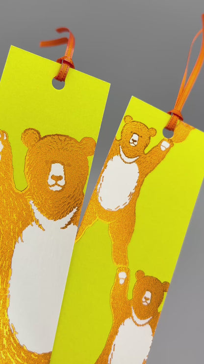 marble SUD bookmark "Yoo-hoo Bear"