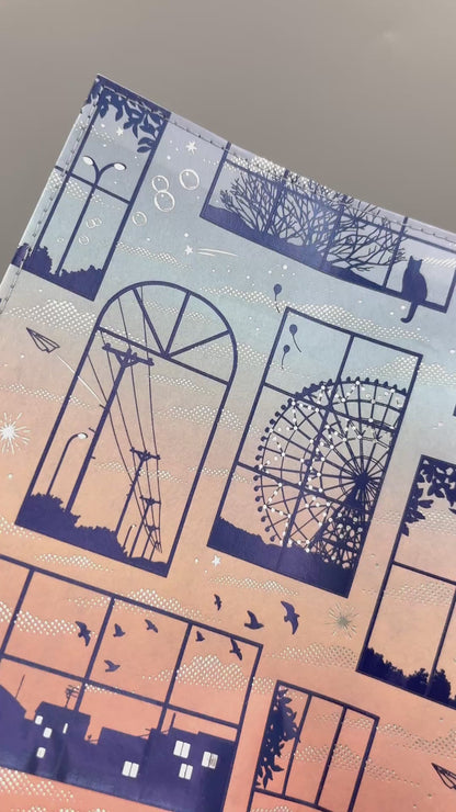日常をハレの日に ブックカバー 「Sunset Glow」