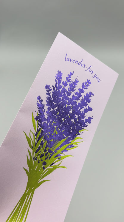 Hakuoshi Botanical レターセット 「ラベンダー」