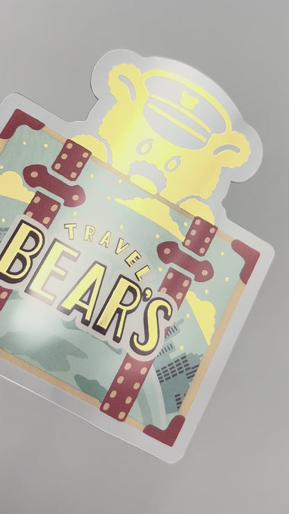 歐比王鏤空透明卡片“地球之旅”