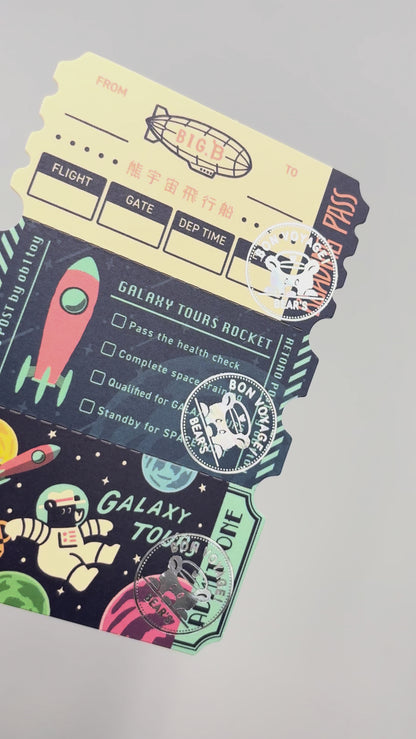 歐比王票式備忘錄“銀河之旅”