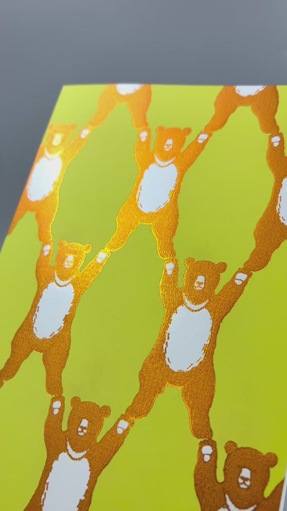 marble SUD B6 Notebook "Yaho Bear"
