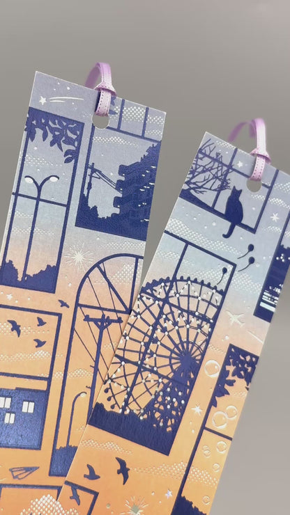 A bookmark to turn everyday life into a special occasion: "Sunset Glow"