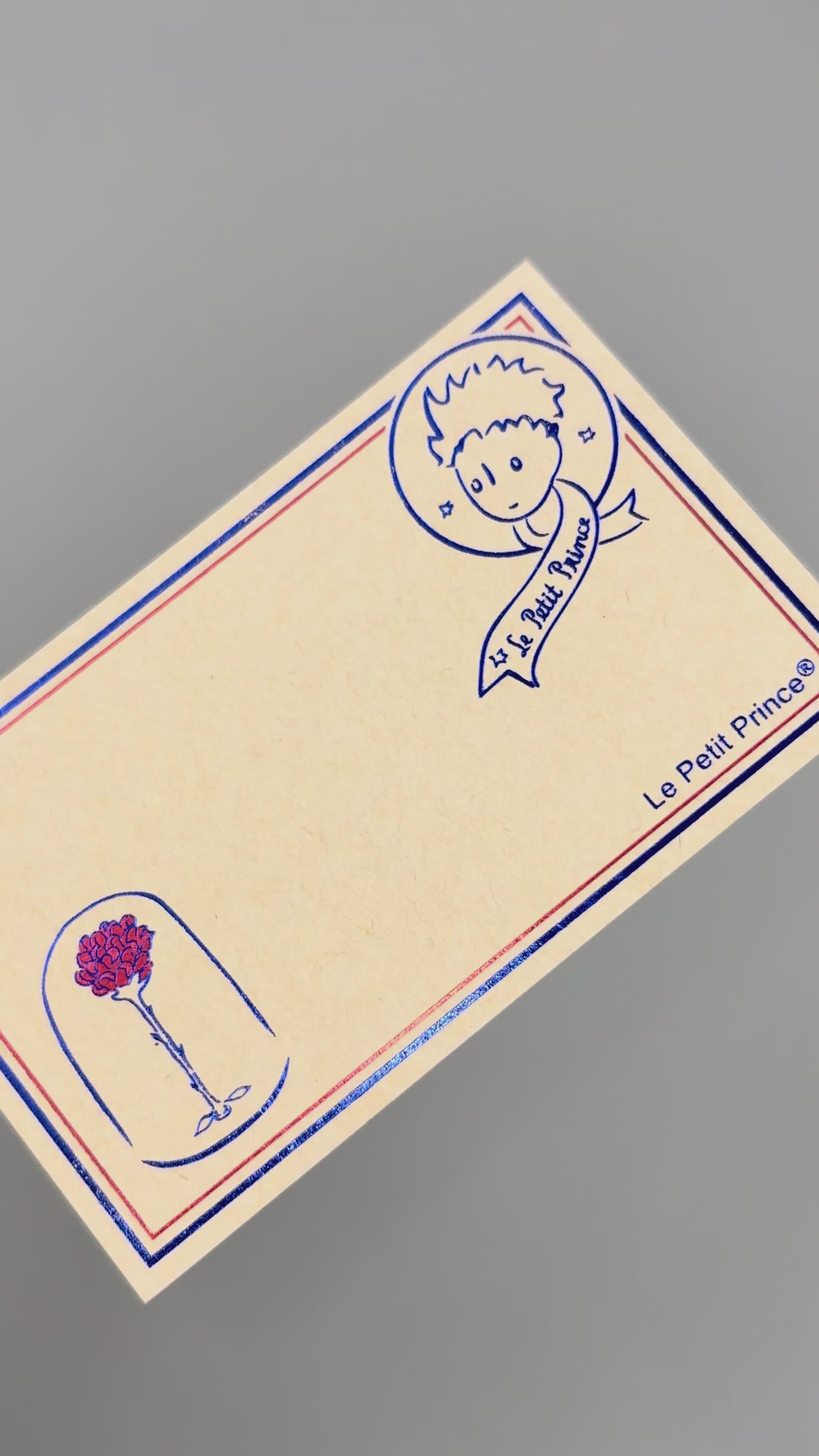 星の王子さま メッセージカード 「たいせつなこと」 – ROKKAKU